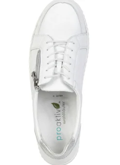 Discount Waldläufer, bequeme Damen-Schnürschuhe, Weite H, mit herausnehmbarem Fußbett Damen Schnürschuhe
