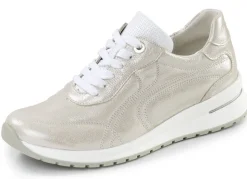 Clearance Waldläufer, bequeme Damen-Schnürschuhe, Weite H, mit herausnehmbarem Fußbett Damen Schnürschuhe
