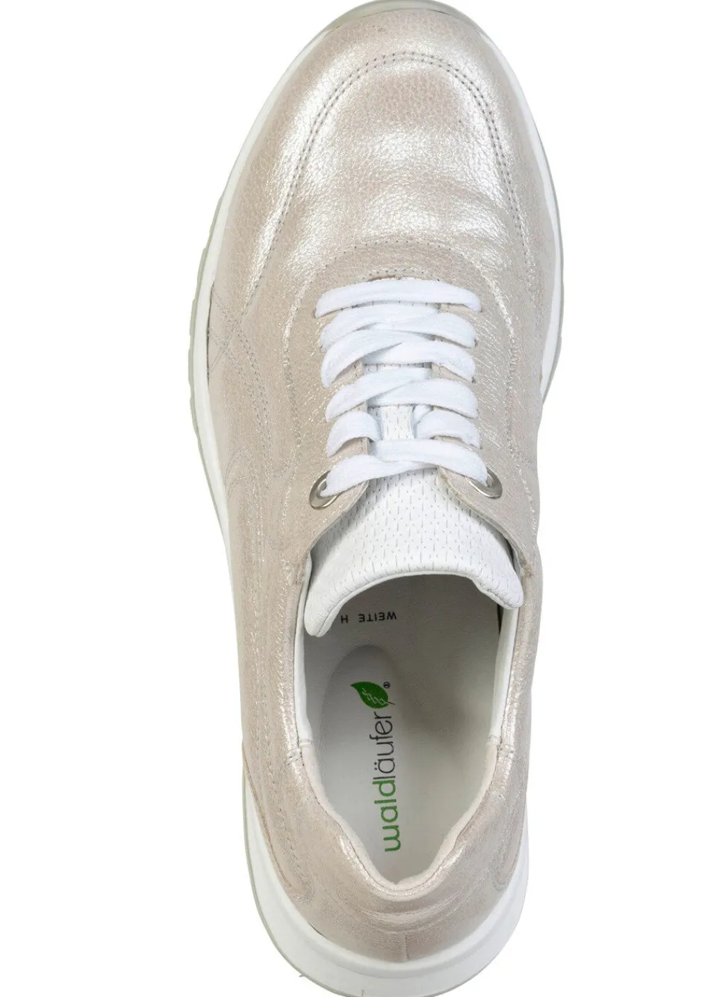 Clearance Waldläufer, bequeme Damen-Schnürschuhe, Weite H, mit herausnehmbarem Fußbett Damen Schnürschuhe