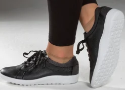 Outlet Waldläufer, bequeme Damen-Schnürschuhe, Weite K, mit herausnehmbarem Fußbett Damen Sneaker & Sportschuhe|Schnürschuhe