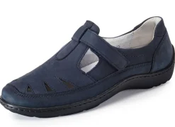 Outlet Waldläufer, bequeme Damen-Slipper, Weite H, mit herausnehmbarem Fußbett Damen Sneaker & Sportschuhe|Slipper