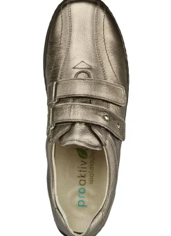 New Waldläufer, bequeme Damen-Slipper, Weite H, mit herausnehmbarem Fußbett Damen Sneaker & Sportschuhe|Slipper