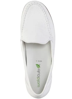 Sale Waldläufer, bequeme Damen-Slipper, Weite H, mit herausnehmbarem Fußbett Damen Slipper