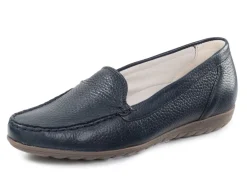Damen Mona Slipper<WaldlĂ€ufer, bequeme Damen-Slipper, Weite H, mit herausnehmbarem FuĂbett