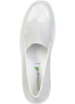 Hot Waldläufer, bequeme Damen-Slipper, Weite H, mit herausnehmbarem Fußbett Damen Slipper