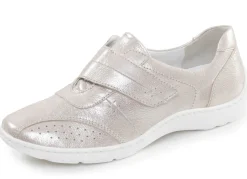 Best Waldläufer, bequeme Damen-Slipper, Weite H, mit herausnehmbarem Fußbett Damen Slipper