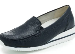 Clearance Waldläufer, bequeme Damen-Slipper, Weite H, mit herausnehmbarem Fußbett Damen Slipper