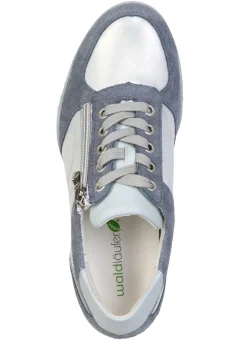 New Waldläufer, bequeme Damen-Sneaker, Weite H, mit herausnehmbarem Fußbett Damen Sneaker & Sportschuhe|Schnürschuhe