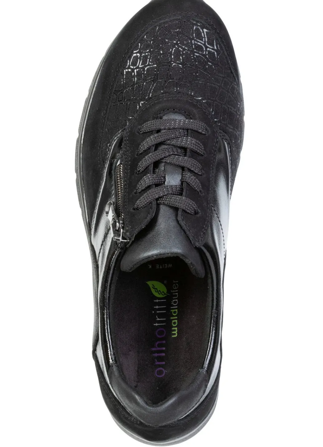 Clearance Waldläufer, bequeme Damen-Sneaker, Weite K, mit herausnehmbarem Fußbett Damen Sneaker & Sportschuhe|Schnürschuhe