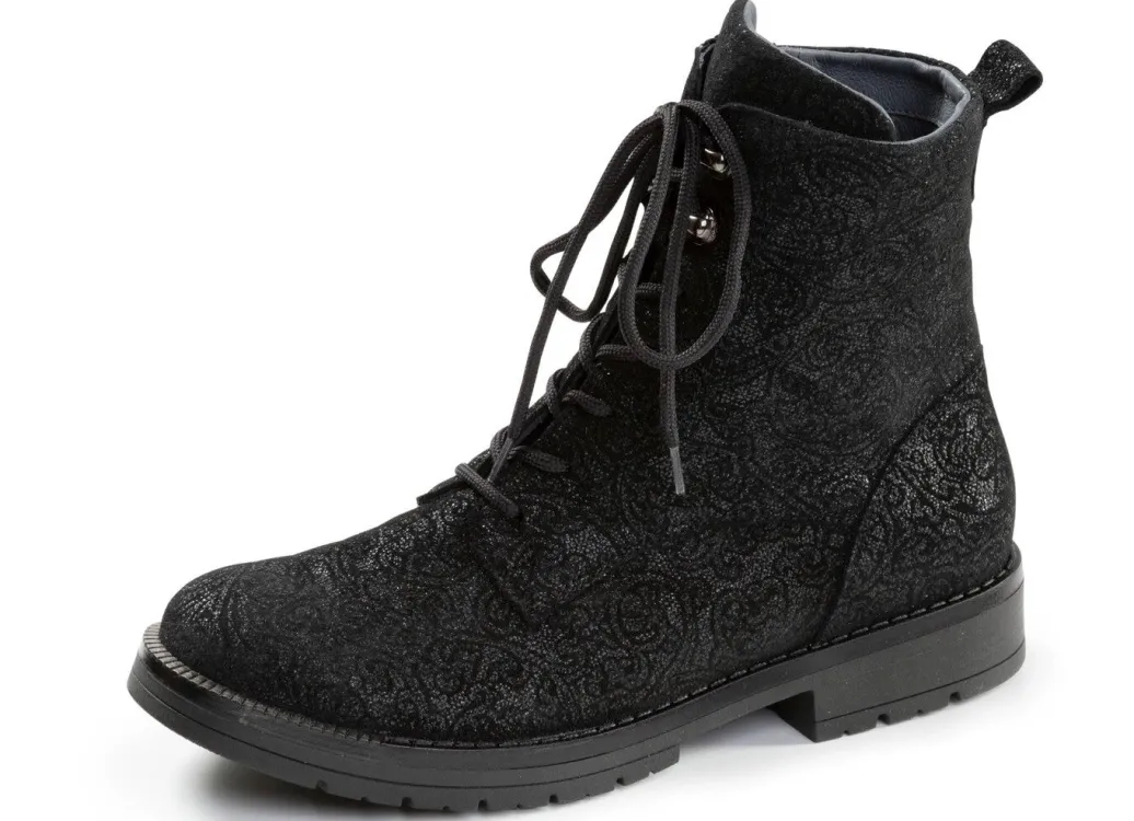 Hot Waldläufer, bequeme Damen-Stiefeletten, Weite G, mit herausnehmbarem Fußbett Damen Stiefel & Stiefeletten