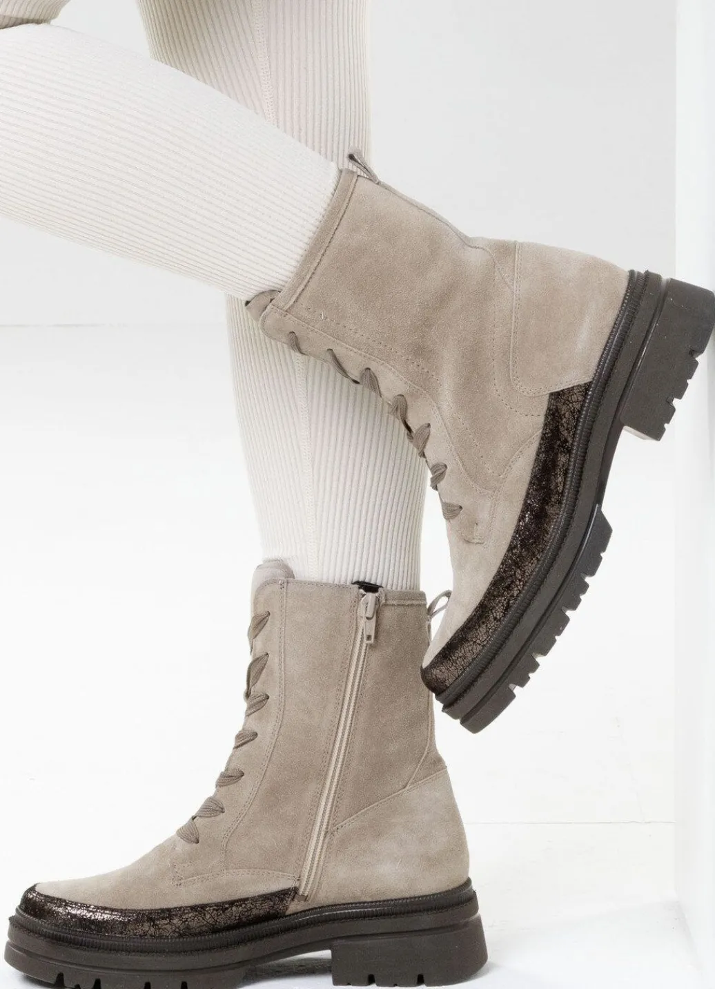 Hot Waldläufer, bequeme Damen-Stiefeletten, Winterschuhe, Weite H, mit herausnehmbarem Fußbett Damen Winterschuhe|Stiefel & Stiefeletten