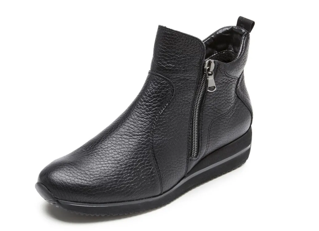 Hot Waldläufer, bequeme Damen-Stiefeletten, Weite H, aus Hirschleder Damen Stiefel & Stiefeletten