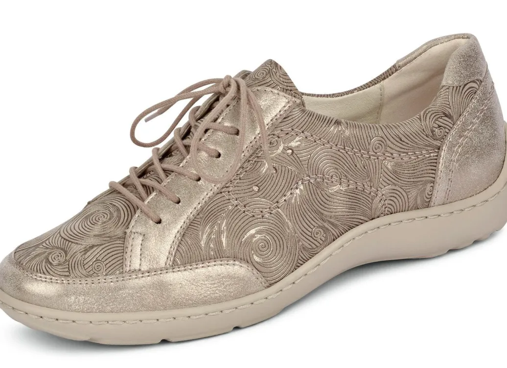 New Waldläufer, elegante Damen-Schnürschuhe, Weite H, mit herausnehmbarem Fußbett Damen Sneaker & Sportschuhe|Schnürschuhe