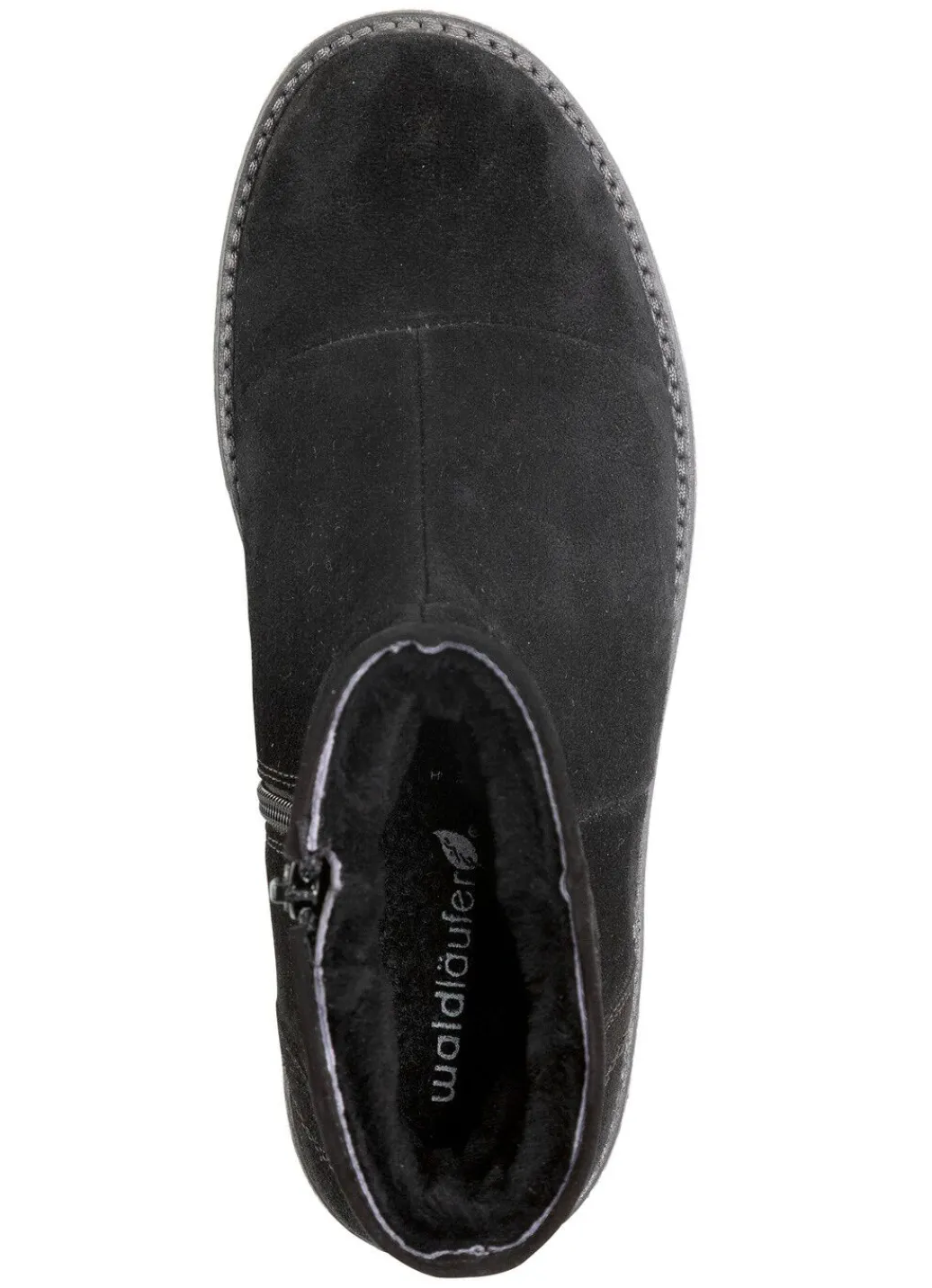 New Waldläufer, gefütterte Damen-Boots, Winterschuhe, Weite H, mit Lammfell Damen Winterschuhe|Stiefel & Stiefeletten