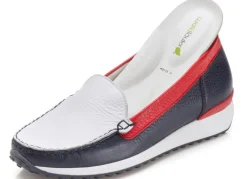 Hot Waldläufer, klassische Damen-Slipper, Weite H, mit herausnehmbarem Fußbett Damen Slipper