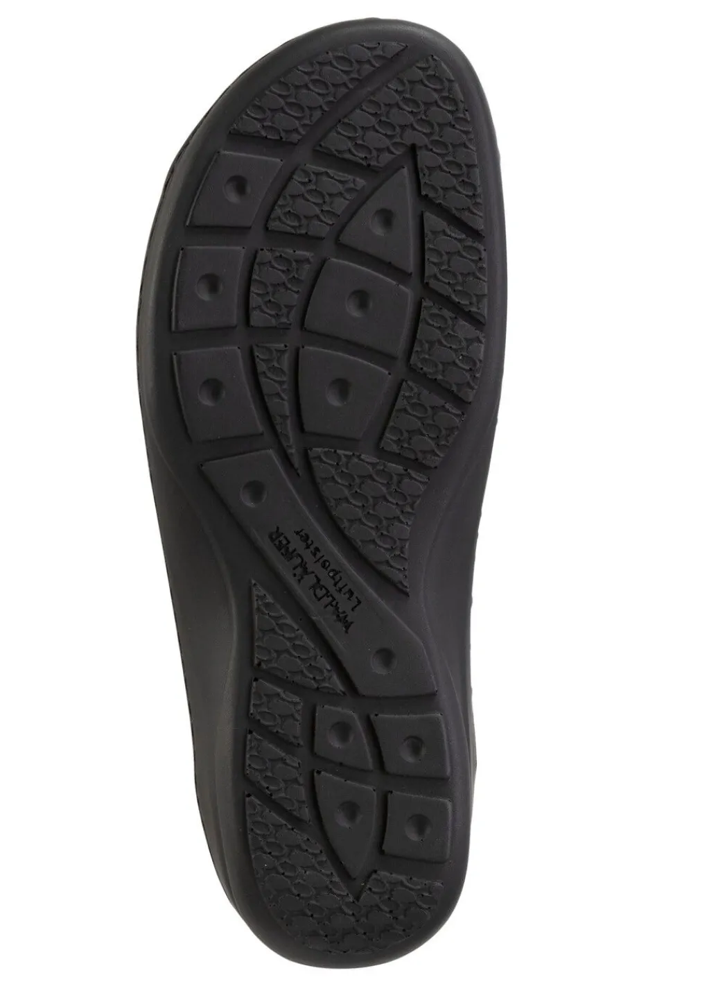 Discount Waldläufer Pantolette mit Metallschmuck mit Glitzersteinchen Damen Pantoletten