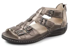 Outlet Waldläufer Sandale mit verstellbaren Riemchen Damen Sandalen