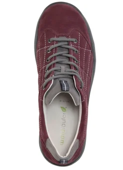 Best Waldläufer Schnürschuh aus Rind-Nubukleder Damen Sneaker & Sportschuhe|Schnürschuhe