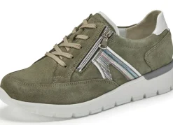 Online Waldläufer Schnürschuh aus interessantem Materialmix Damen Sneaker & Sportschuhe|Schnürschuhe