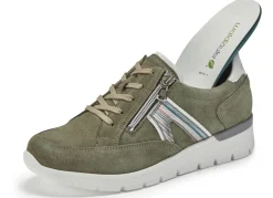 Online Waldläufer Schnürschuh aus interessantem Materialmix Damen Sneaker & Sportschuhe|Schnürschuhe
