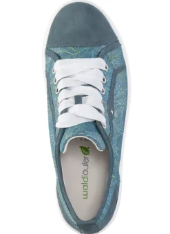 Online Waldläufer Schnür-Sneaker mit verspieltem Druck Damen Sneaker & Sportschuhe|Schnürschuhe