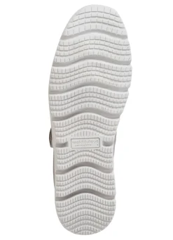 Hot Waldläufer Spangenschuh aus teilweise gelochtem Leder Damen Slipper