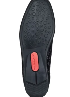 Best Waldläufer, stilvolle Damen-Slipper, Weite H, mit herausnehmbarem Fußbett Damen Slipper