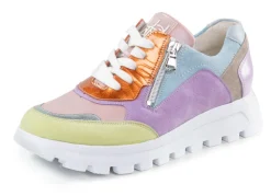 Discount Waldläufer, trendige Damen-Sneaker, Weite H, mit herausnehmbarem Fußbett Damen Sneaker & Sportschuhe|Schnürschuhe