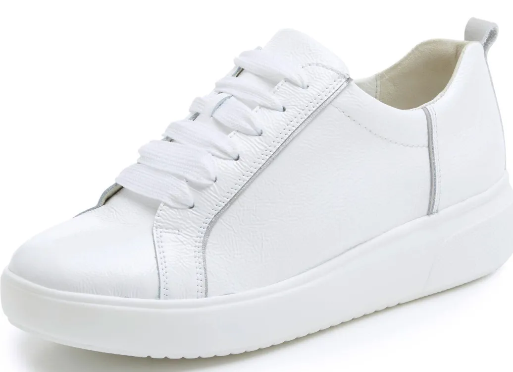 Clearance Waldläufer, trendige Damen-Schnürschuhe, Weite H, mit herausnehmbarem Fußbett Damen Sneaker & Sportschuhe|Schnürschuhe