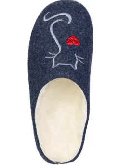 Outlet Warme Damen-Hausschuhe, mit Wolle Damen Hausschuhe