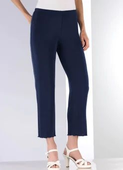Damen Mona Shorts|Lange Hosen<Weich fließende, 7/8-lange Hose