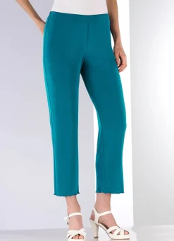 Damen Mona Shorts|Lange Hosen<Weich fließende, 7/8-lange Hose