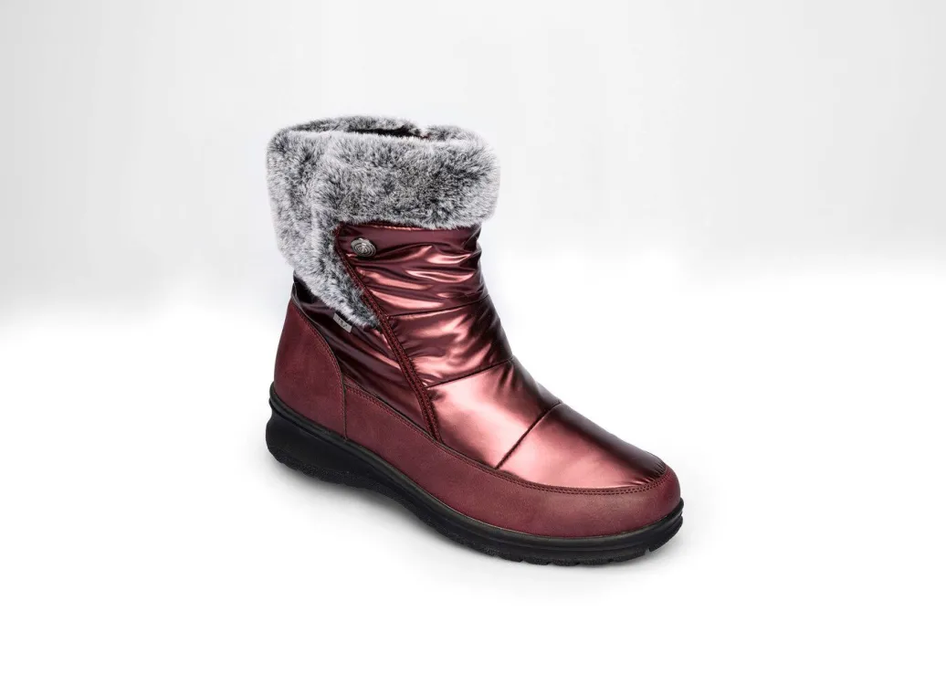 New Winterstiefel mit Kunstpelzrand Damen Stiefel & Stiefeletten