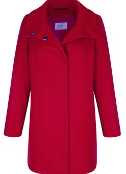 Damen Mona Wolljacken<Wolljacke mit verdeckter Druckerleiste