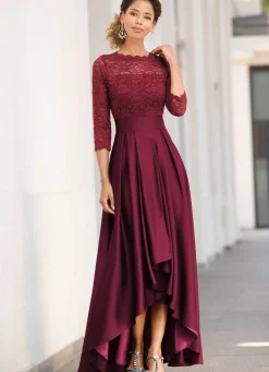 Damen Mona Abendkleider|Basics<Wunderschönes Kleid mit Spitze