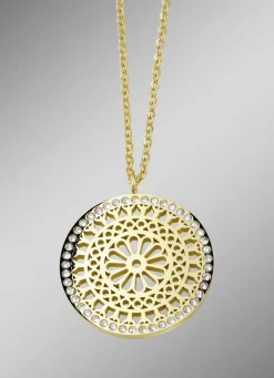 Discount Wundervolle Halskette mit Kristallen Damen Modeschmuck|Halsketten