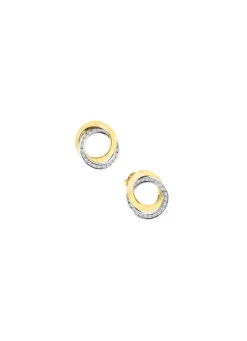 Sale Zarte Eleganz: Ohrstecker mit synth. Zirkonia Damen Ohrschmuck