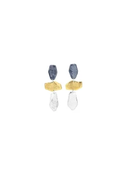 Clearance Zauberhafte Ohrstecker in Tricolor Damen Ohrschmuck