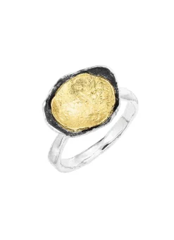 Outlet Zauberhafter Damenring in Tricolor Damen Ringe