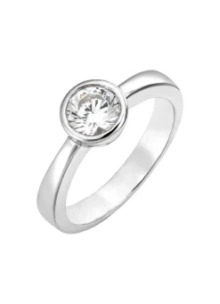Zauberhafter Damenring mit synth. Zirkonia Damen Ringe
