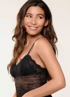 Zauberhaftes LingaDore Bustier aus zarter Elastikspitze Damen Bh Ohne Bügel|Bh Mit Spitze
