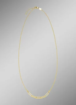 Online Zeitlos elegante Halskette aus feinem Gold Damen Halsketten