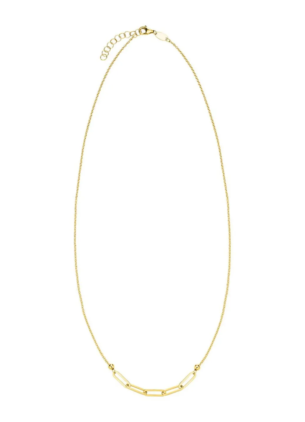 Online Zeitlos elegante Halskette aus feinem Gold Damen Halsketten
