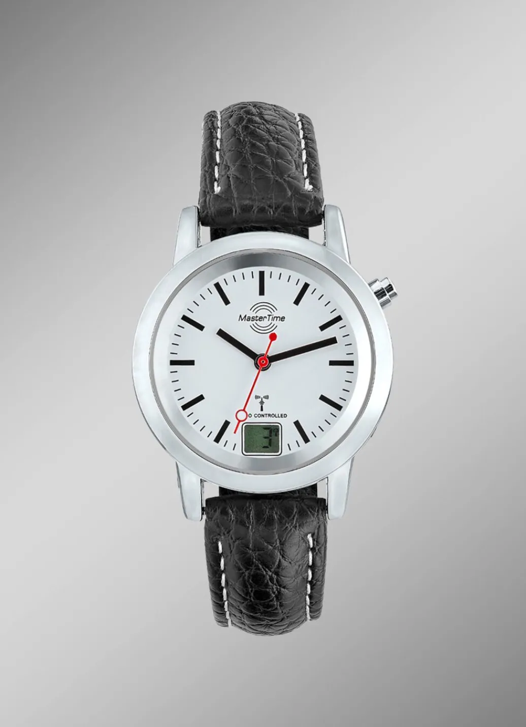 New Zeitlose Funk-Partneruhr der Marke Master Time Herren Funkuhren