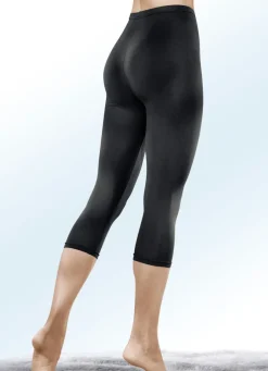 Damen Mona Leggings<Zweierpack Caprihosen mit Dehnbund