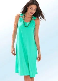 Damen Mona Strandkleider|Sommerkleider<Zweierpack Kleider mit Zierringen, ärmellos