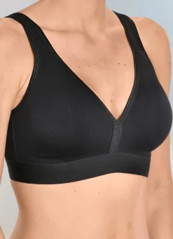 New Zweierpack Naturana BH mit vorgeformten Cups Damen T-Shirt-Bh|Bh Ohne Bügel