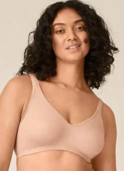 New Zweierpack Naturana BH mit Microfaser Damen T-Shirt-Bh|Bh Ohne Bügel