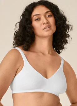 New Zweierpack Naturana BH mit Microfaser Damen T-Shirt-Bh|Bh Ohne Bügel