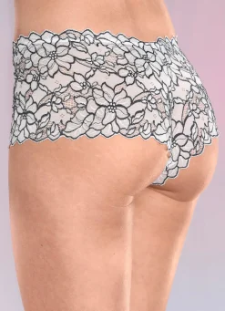Best Zweierpack Pants aus elastischer Spitze Damen Slips|Dessous
